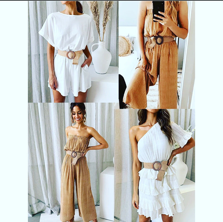 Handmade High Waist Ratan Belts
