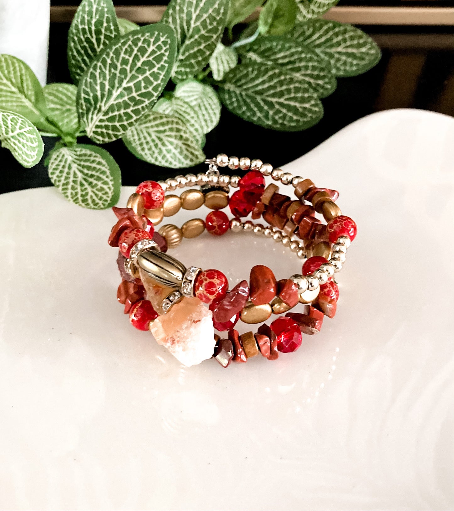 Bohemian Beauty - Gemstone & Beads - Adjustable Bracelets